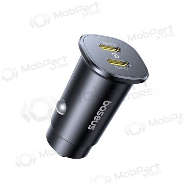 Autolaturi Baseus GoTrip 2xUSB-C 30W musta C00072300123-01