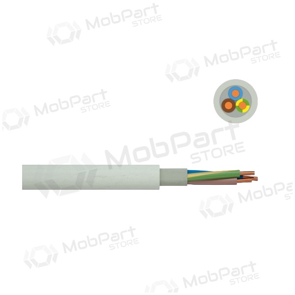 Voimakaapeli Faber NHXMH-J 5x1.5 mm² kupari XLPE CPR Dca yksisäikeinen