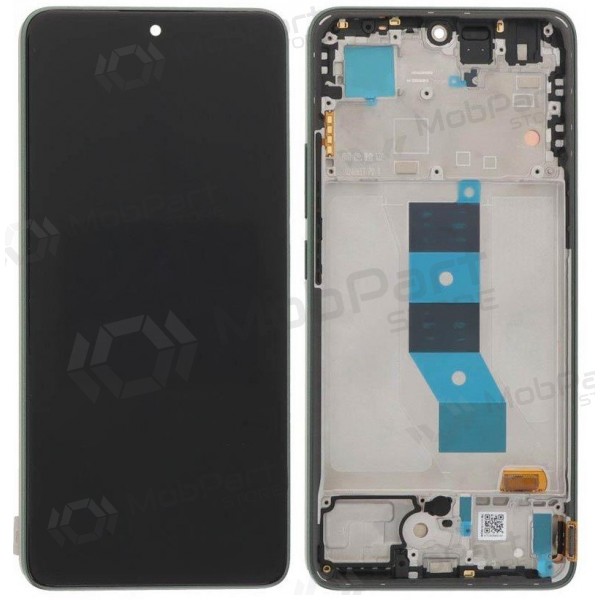 Xiaomi Poco M7 Pro näyttö (musta) (kehyksellä) (alkuperäinen)