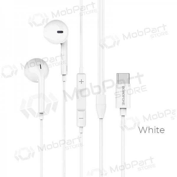 Handsfree Borofone BM27 Type-C (valkoinen)