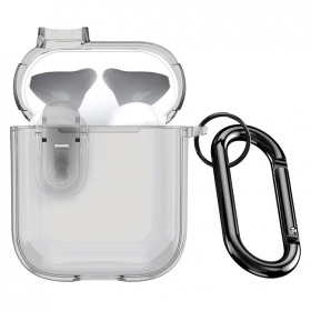 Suojakuori Dux Ducis PECL Apple AirPods 1/2 harmaa