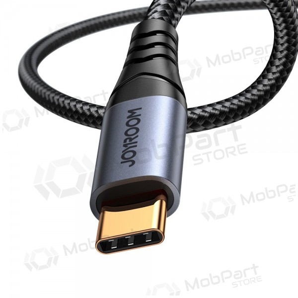 Audio kaapeli Joyroom SY-A07 USB-C to 3,5mm 1.2m musta
