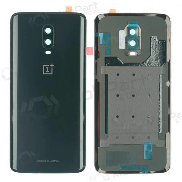 OnePlus 6T takaakkukansi musta (Midnight Black) (käytetty grade B, alkuperäinen)