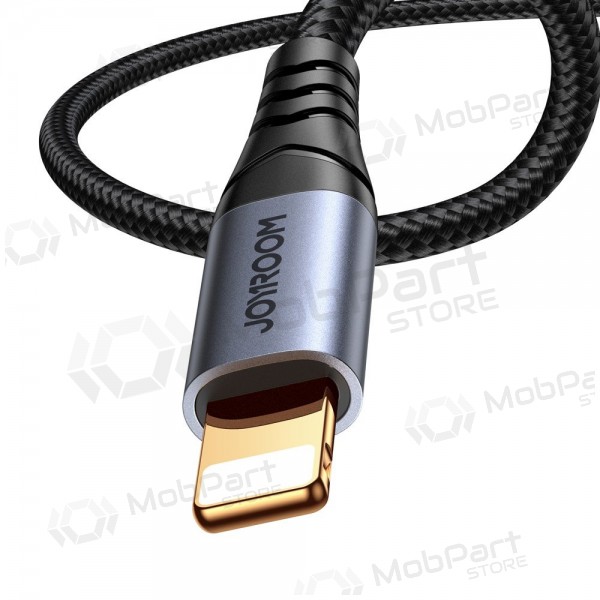 Audio kaapeli Joyroom SY-A06 Lightning to 3,5mm 1.2m musta