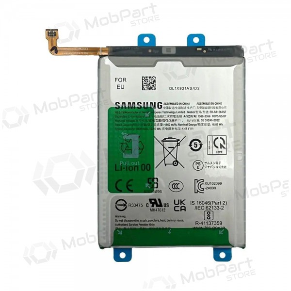 Samsung Galaxy A16 paristo, akumuliatorius (alkuperäinen) Samsung Galaxy A16 paristo, akumuliatorius (alkuperäinen)