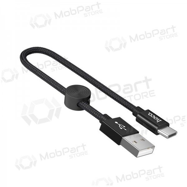 USB kaapeli HOCO X35 lightning 0.25m (musta)