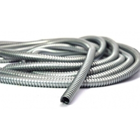 Gofruotas metalli vamzdis D41 (ritė 25m)