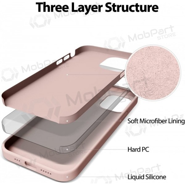 Samsung Galaxy A57 kotelo Mercury -Pure Magsafe Silicon Case- (ruusunhiekka)