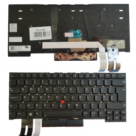 Lenovo ThinkPad T490s, T495s, UK, su pašvietimu näppäimistö