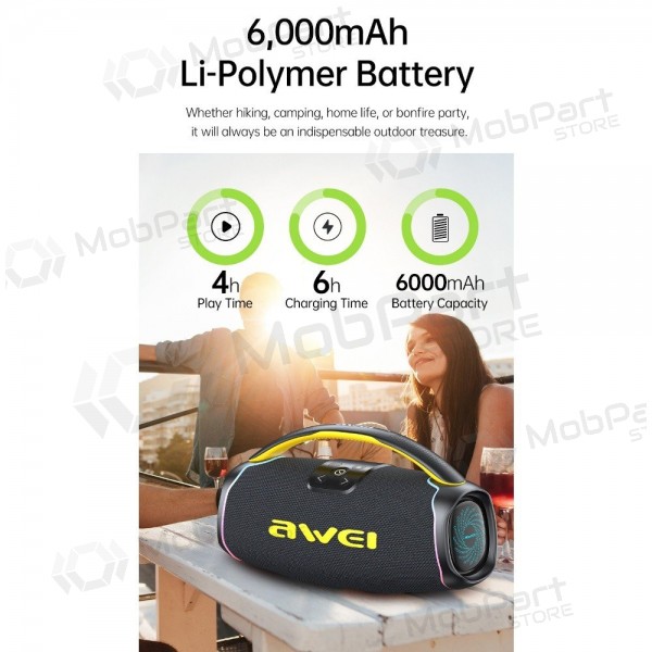 Bluetooth kannettava kaiutin Awei KA16 60W musta