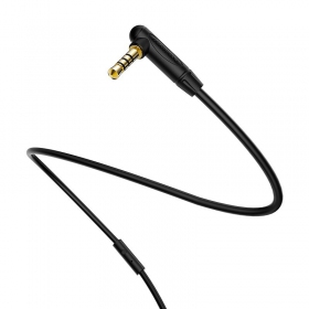 Audio sovitin 3,5mm į 3,5mm Borofone BL5 AUX (musta)