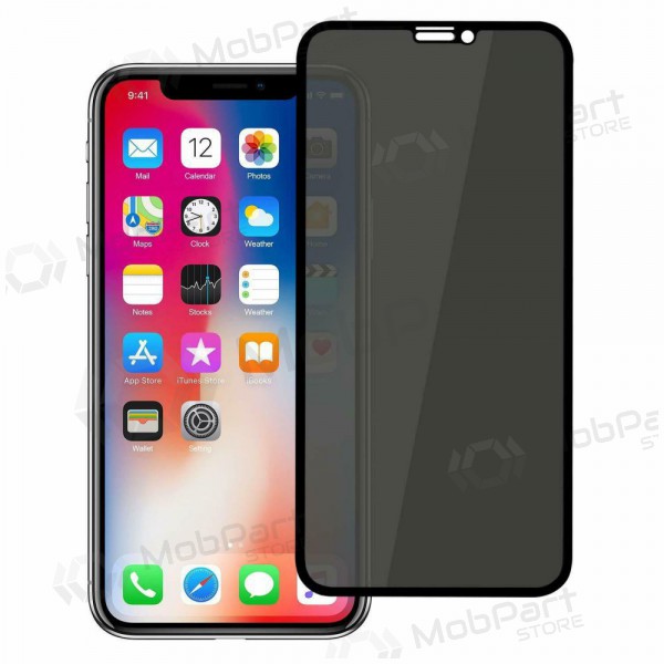 LCD apsauginis stikliukas Full Privacy Apple iPhone 16 Pro Max musta