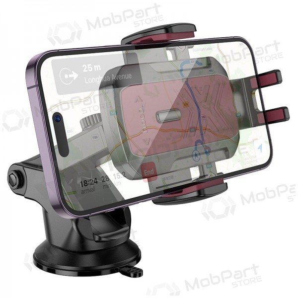 Auton matkapuhelinpidike Hoco H65 (dashboard) musta