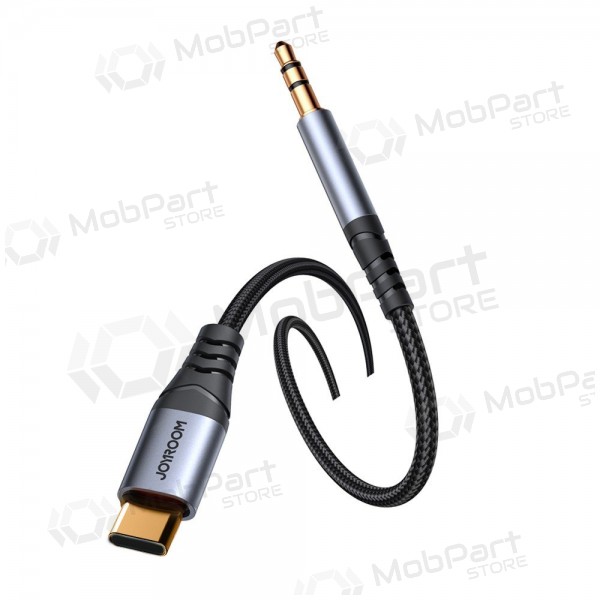 Audio kaapeli Joyroom SY-A07 USB-C to 3,5mm 1.2m musta