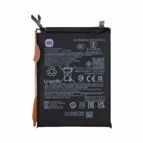 Xiaomi 13T, 14T, Poco X6 Pro, M6 Pro, Redmi Note 13 Pro 4G akku (BM5T) (alkuperäinen)