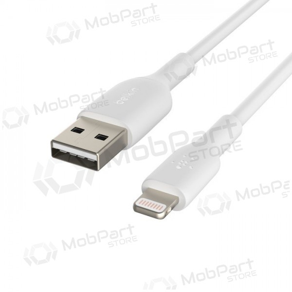 USB kaapeli Belkin Boost Charge USB-A to Lightning 1.0m valkoinen