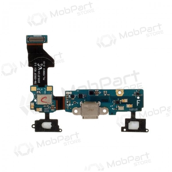 Samsung G903F Galaxy S5 Neo latauspistorasian ja mikrofonin liitin (latausliitin)