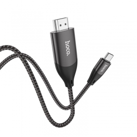 Kaapeli Hoco UA16 Type-C to HDMI 2.0m harmaa