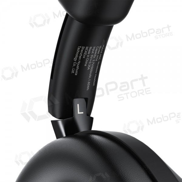 Langattomat kuulokkeet mikrofonilla Acefast H14 Bluetooth USB-C musta