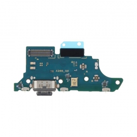 Samsung A266 Galaxy A26 5G latauspistorasian ja mikrofonin liitin (latausliitin) (service pack) (alkuperäinen)