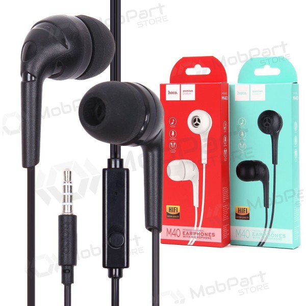 Handsfree Hoco M40 3,5mm (musta) Handsfree Hoco M40 3,5mm (musta)
