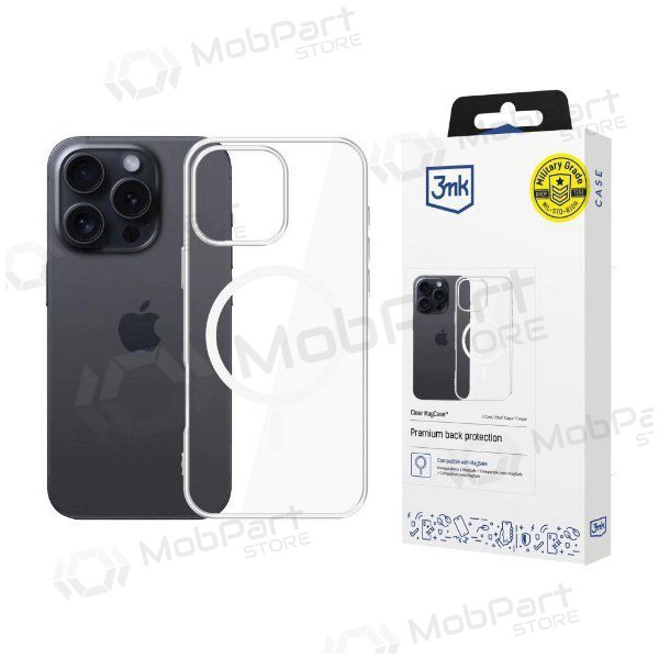 Suojakuori 3mk Clear MagCase Apple iPhone 17 Pro