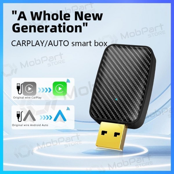 Langaton CarPlay/Android Auto sovitin Reach U4 musta