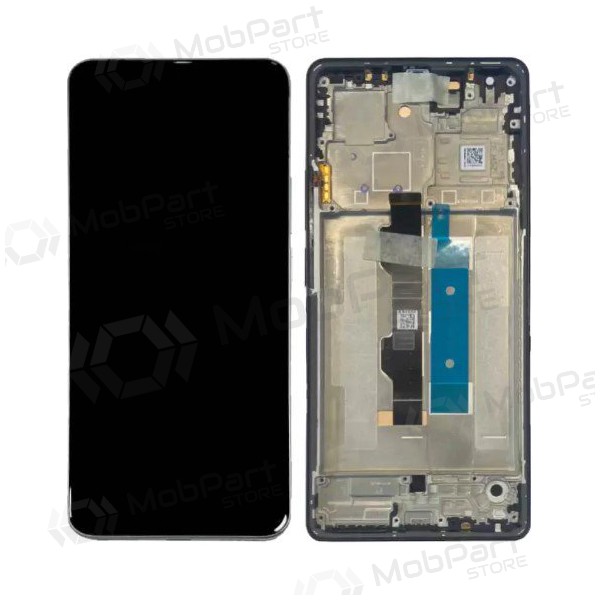 Xiaomi Poco M6 Pro 4G näyttö (musta) (kehyksellä) (alkuperäinen) Xiaomi Poco M6 Pro 4G näyttö (musta) (kehyksellä) (alkuperäinen)
