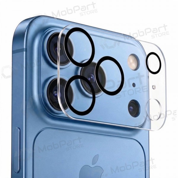 Apple iPhone 18 Pro Max panssarilasi kameralle - Tech-Protect Cam Fit+ (läpinäkyvä)
