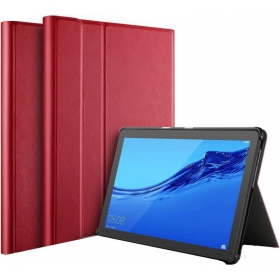 Lenovo Tab M10 Plus X606 10.3 puhelinkotelo / suojakotelo "Folio Cover" (punainen)