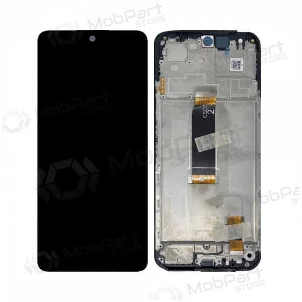 Ekranas Xiaomi Redmi 13 4G/5G/Poco M6 4G su lietimui jautriu stikliuku ja rėmeliu Black alkuperäinen (service pack) Ekranas Xiaomi Redmi 13 4G/5G/Poco M6 4G su lietimui jautriu stikliuku ja rėmeliu Black alkuperäinen (service pack)