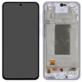 Samsung Galaxy A37 5G -laventeli- näyttö (kehyksellä) (alkuperäinen)