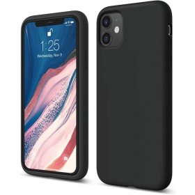 Xiaomi Redmi A7 4G kotelo - Liquid Silicone 1.5mm musta