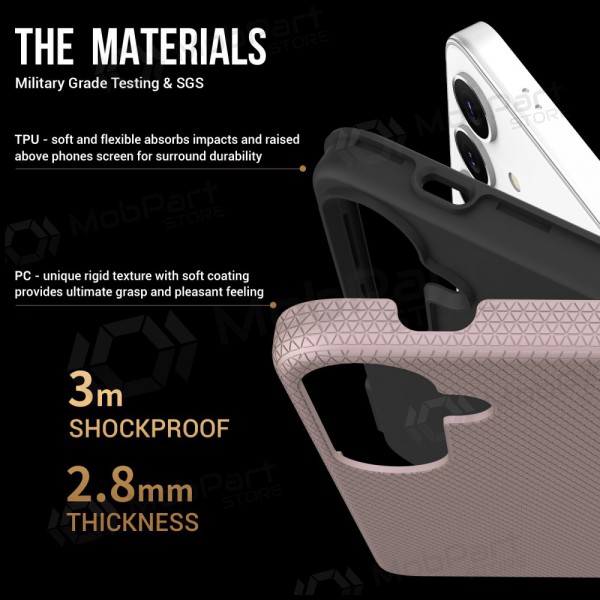 Samsung Galaxy S22 suojakuori „Perfectionists“ (rožinio aukso)