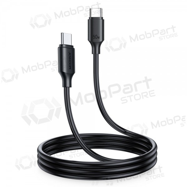 USB kaapeli Joyroom S-CC060A9 Type-C to Type-C 60W 1.0m musta
