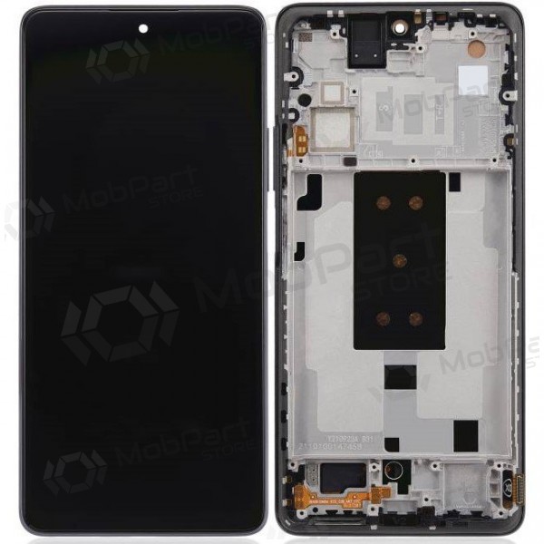 Xiaomi 11T 5G / 11T Pro 5G näyttö (musta) (rungolla) (alkuperäinen)
