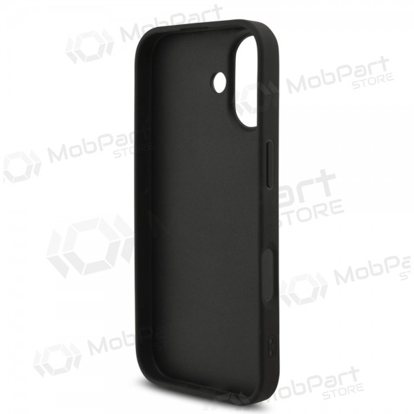Apple iPhone 17 kotelo - Guess PU 4G Metal Logo Strap (musta)