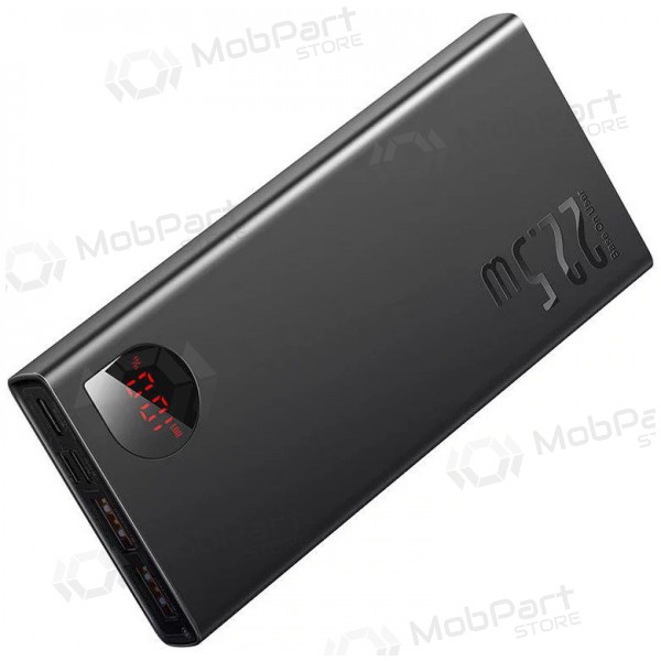 Ulkoinen paristo Power Bank Baseus Adaman 22.5W 10000mAh musta PPAD070001
