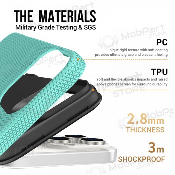 Suojakuori Perfectionists Triangle Mag Case Apple iPhone 11 vihreä Suojakuori Perfectionists Triangle Mag Case Apple iPhone 11 vihreä