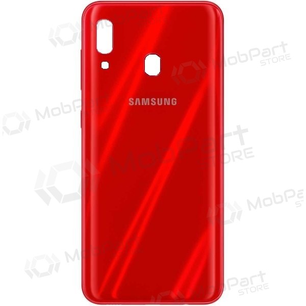 Samsung A305 Galaxy A30 2019 takaakkukansi (punainen)