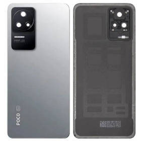 Xiaomi Poco F4 takaakkukansi (hopea) (alkuperäinen) (service pack)