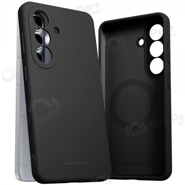 Samsung Galaxy A37 kotelo Mercury - Pure Magsafe Silicon Case (musta)