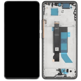 Xiaomi Redmi Note 14 Pro 5G näyttö (musta) (kehyksellä) (OLED)