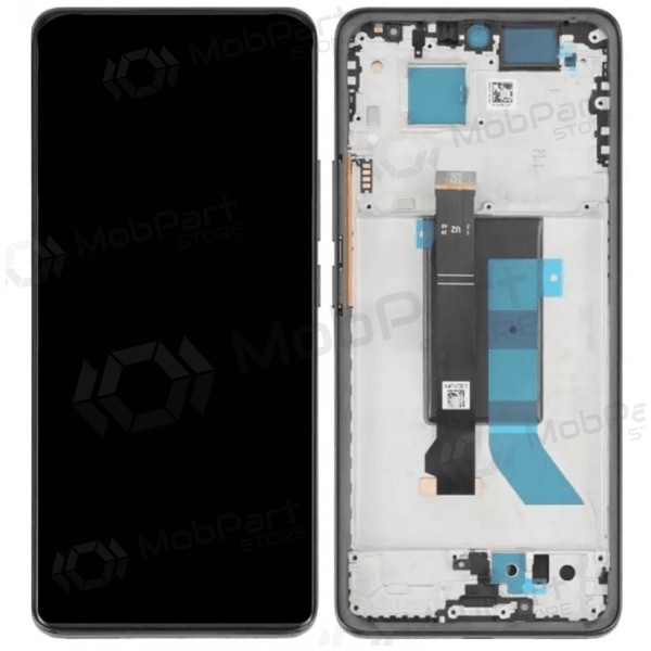 Xiaomi Redmi Note 14 Pro 5G näyttö (musta) (kehyksellä) (OLED)
