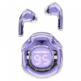 Langatons ausinės Acefast T8 TWS violetinės (alfalfa purple)