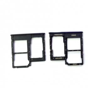 Samsung A405 Galaxy A40 2019 SIM kortin pidike (musta)