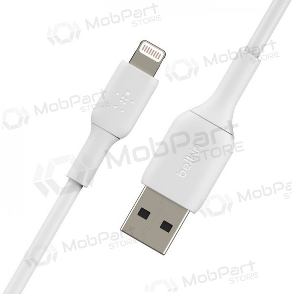 USB kaapeli Belkin Boost Charge USB-A to Lightning 1.0m valkoinen