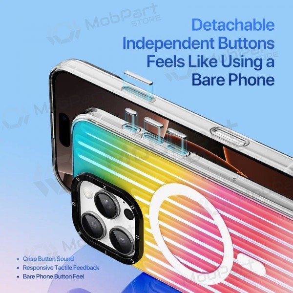 Samsung Galaxy S25 Ultra kotelo - Dux Ducis Zest (Gradient Rainbow)