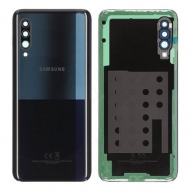 Samsung A908 Galaxy A90 5G 2019 takaakkukansi (musta) (käytetty grade B, alkuperäinen)