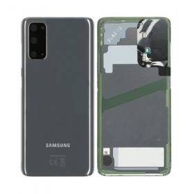 Samsung G981F / G980 Galaxy S20 takaakkukansi harmaa (Cosmic Grey) (käytetty grade B, alkuperäinen)